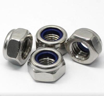 China Current Type Hexagon Lock Heavy Industry Stainless Steel 304 316 DIN 985 Thin Torque Nuts for sale