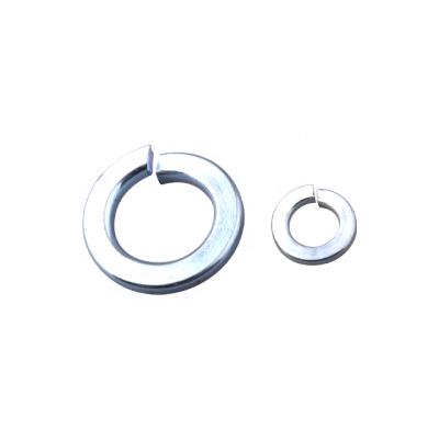 China Split Stainless Steel 304 Steel Metal 316 410 Bolt Nuts Lock Round Screw Gaskets Steel Opening Spring Washer for sale