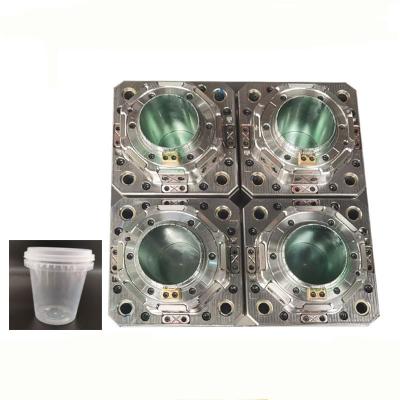 China Plastic 1L Milk Tea Bucket Injection Mold Design Processing Injection Molding Products for sale