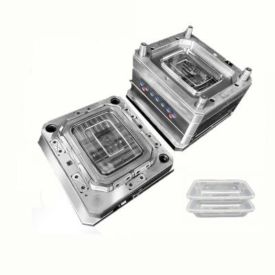 China Disposable Plastic Meal Box Mold Injection Molding Mold Development Design Processing Plastic Plastic Shell Household Product Plastic Mold for sale