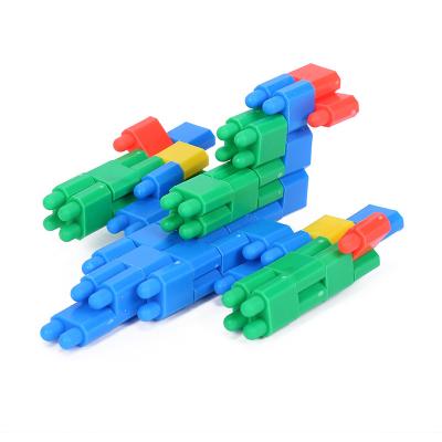 China Eco-friendly Custom Kindergarten Splicing Plastic Particles Office Building Block First Ball Puzzle Toy Splicing Education for sale