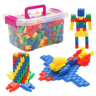 China ABS/PA66/PP/PC/PMMA/PSU/PCTG/TPE/TPU/PBT Plastic Ball 100pcs Building Block 3D Model Construction Toys for Children Water Pipe Tunnel Blocks Educational Toys for sale