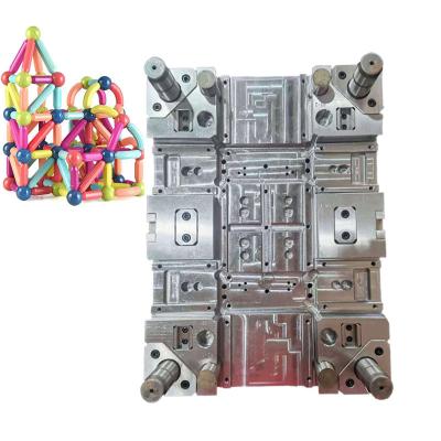 China Household Product Mold Factory Custom Molds Manufacturer Plastic Injection Molding Machines Molds China Magnetic Puzzle Building Blocks for sale