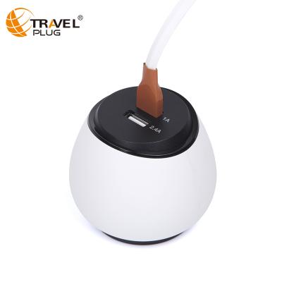 China NEW 100% Flame Retardant Raw Material PC (Fire Rating: UL94-V0) Creative Unique Design 5v 3a Usb Travel Accessories for sale