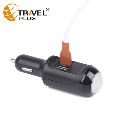 China Global Car New Arrival Universal Car Charger With LED for sale