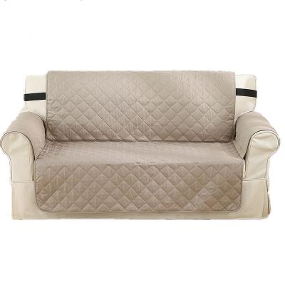 China Modern Waterproof Quilted Sofa Slipcover Lazy Sliding Sofa Cover Set Pet Child Anti-Slip Dog Sofa Armchair Sofa Cover Set for sale