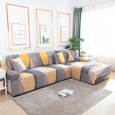 China Modern Factory Price 4 Seat Sofa Cover Elastic Stretch Slipcover for sale