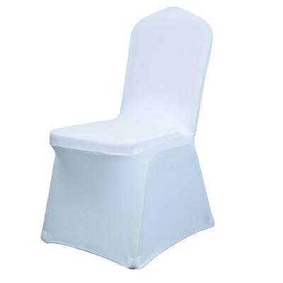 China Lightweight White Spandex Universal Chair Cover For Wedding Events for sale