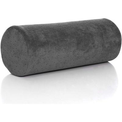 China Anti-Static Cervical Bolster Pillow With Cooling Shredded Foam Filling For Round Support Breathable Cylinder Cushion for sale