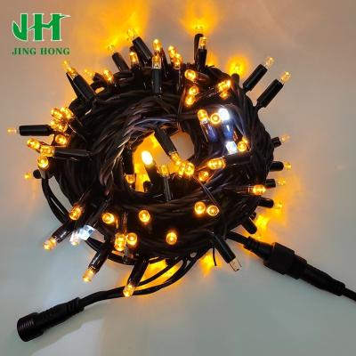 China 10M100LED20M Rubber LANDSCAPE LED Wire String Lights Outdoor IP65 Waterproof LED Christmas Lights String Holiday Decorative l for sale