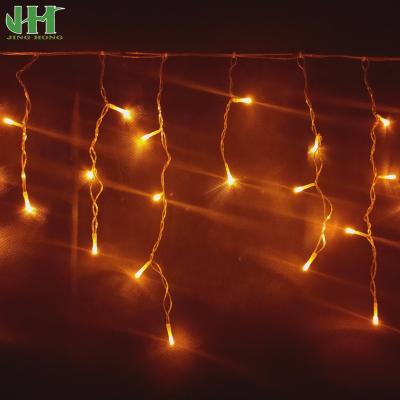 China wide3.5m*high0.4m led icicle light pvc high 0.4m ce 108Led wide 3.5m wire outdoor ip44 led icicle lamp 220V7w christmas decorations and lighting for sale