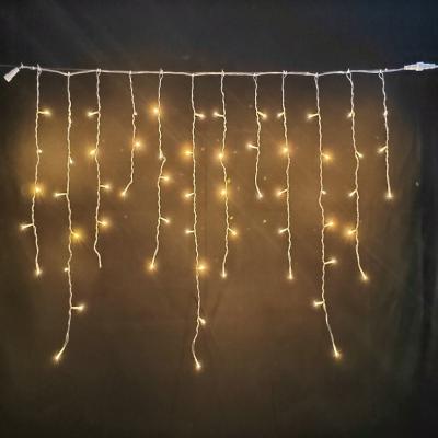 China Icicle Light 3m 5m PVC Wire 10m Led Icicle Light IP44 Outdoor Led Curtain Icicle Light Holiday Lighting Engineering Supplies for sale