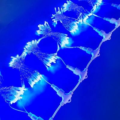 China 3m High 3m High PVC LED String Light 3 Wide LED Curtain Light 3 Outdoor Waterproof Replaceable 900LED220V for sale