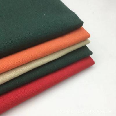 China Hot sale viable no moq 85 colors rayon 10%linen 10%cotton% 60%rayon 20%polyester canvas fabric for garment for sale