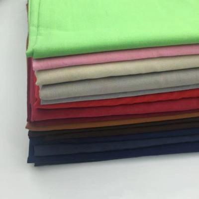 China 80/20 Sustainable, 45*45/110*76 Stock Poplin Shirt Poplin Polyester Cotton Plain Dyed Fabric For Lining for sale