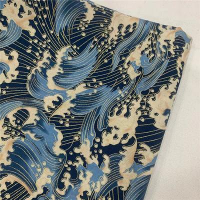 China Fashion Design 16s 60*60 Viable Japanese Cotton Fabric Printed For Kimono for sale