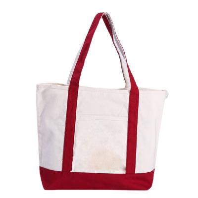 China Custom Handled Promotional Bags Cheap Plain Cotton Tote Bags Reusable Shopping Cotton Bags for sale