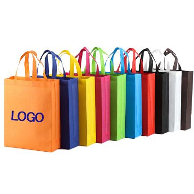 China Reclycled Promotional Tote Bag Recycled Shopping Bags Reusable Non Woven Nonwoven Cheap Bag for sale