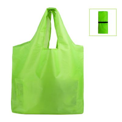 China Foldable Reusable Shopping Bag Tote Bag Reusable Polyester Folding Shopping Bag for sale