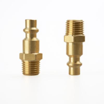 China Connect Pipes Pneumatic Industrial Brass Quick Coupling Air Coupler Milton Industrial Brass Quick To Connect Air Fitting for sale