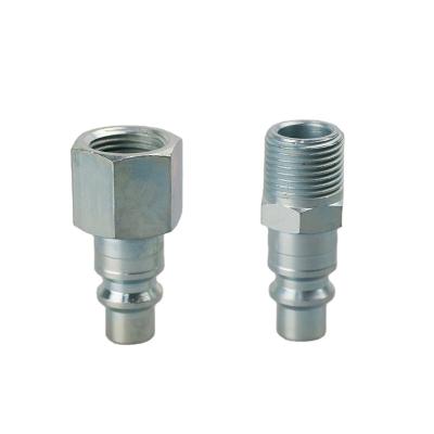 China Connect Pipes 1/4 Pneumatic Coupler NPT Quick Coupling 1/4