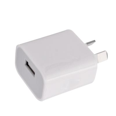 China Mobile Phone Factory Wholesale USB Wall Charger Adapter AU Wall Plug Charger 5V 2A With Usb Ports for sale