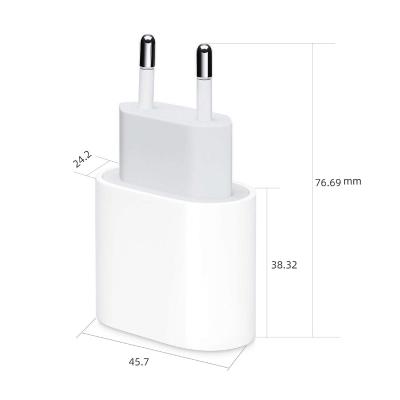 China Original Factory Type C Wall Charger 18W PD US Plug Power Mobile Phone Adapter for sale