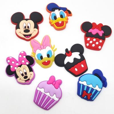 China Hot-selling Anime Mickey Mouse minnie Donald Duck series crocodile charm chokes accessories for encanto fangs charms for sale