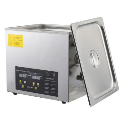 China Professional 10L/2.5 Gallon Ultrasonic Cleaner for Hotels, Easy to Use with Digital Timer and Heater, Industrial Stainless Steel Machine for sale