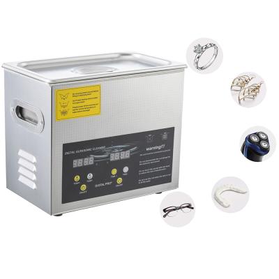 China Hotel Maker Well Made Digital Ultrasonic Cleaner Machine 6l For Jewelry Medical Instrument Gun for sale