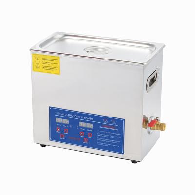 China Hot Sale Hotels Glass Cleaning Machine 6.5L Digital Ultrasonic Ultrasonic Cleaner Machine With Heater for sale