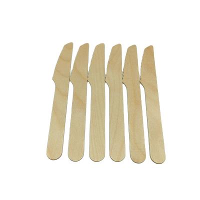 China Eco - Friendly Wooden Tableware Set Wooden Cutlery Wooden Knife And Spoon for sale