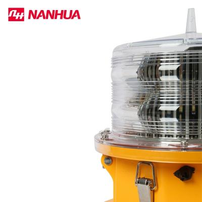 China Alloy NANHUA LM100 Medium Intensity Aircraft Aluminum Warning Light for sale