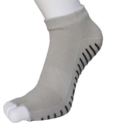 China Factory Wholesale QUICK DRY Sweat Absorbent Colorful Ankle Toe Women Yoga Socks Pilate for sale