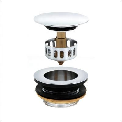 China China Factory Best Selling Taizhou Automatic Bathtub Pop Up Brass Drain And Drain Stopper Tub Overflow for sale