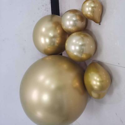 China Metallic Party Chrome Balloons for Party 50 pcs 18 in. latex balloons. thick for birthday wedding for sale