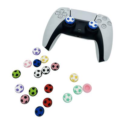 China Silicone Football Silicone Thumb Grip Controller Cover For PS5 PS4 Xbox Series X XBOX ONE Gamepad Rocker for sale