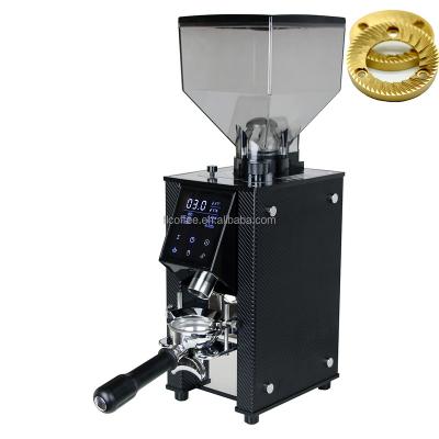 China Best Selling Commercial Hotel Coffee Grinder Electric Coffee Grinder 64mm Burr Flat Coffee Grinder for sale