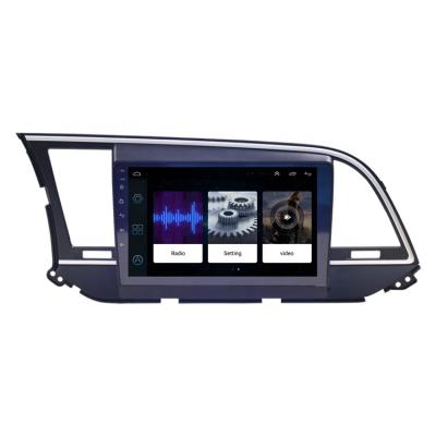 China Visual GPS Android Touch Screen Car Radio Multimedia Player Stereo With GPS Navigation For Hyundai Elantra 6 2016 - 2018 for sale