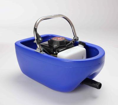 China Agriculture Planting Gasoline 4 Stroke 144F Generator Water Pump With Boat Gasoline Engine Blue Water Pump for sale