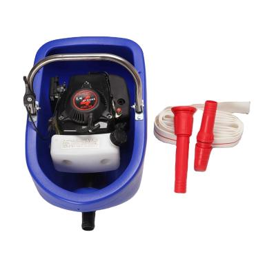 China Agriculture Planting 2022 High Pressure Agricultural Portable Gasoline Engine 144F Mini Pump Water Stroke 4 Floating Pump for sale