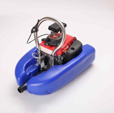 China Agriculture Planting 4 Stroke 144FManual Electric Portable Floating Water Pump With Gasoline Engine for sale