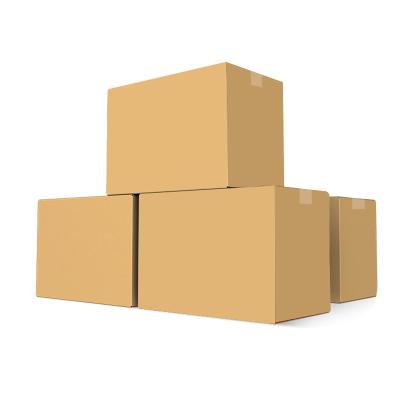 China Brown Kraft Corrugated Cardboard Box Recyclable Customized Shipping Logistics Packaging Cardboard Paper Boxes for sale