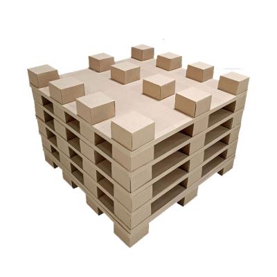 China Eco Friendly Customized Heavy Duty Box Corrugated Honeycomb Cardboard Paper Pallets for sale