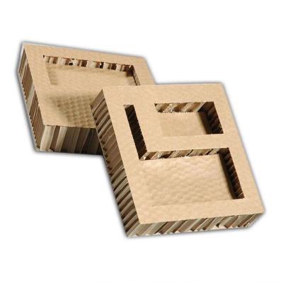 China Logistics Customized Recyclable Express Packing And Transport Honeycomb Paper Board Anti-collision Formed Paperboard Cardboard for sale