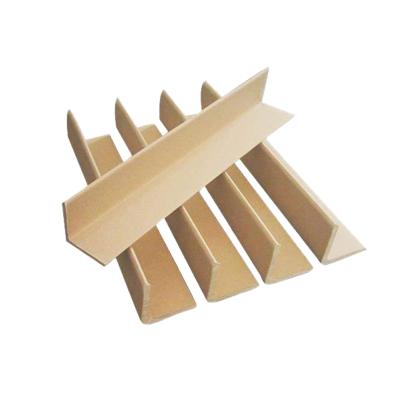 China Eco Friendly L-Shape Pallet Cardboard Kraft Paper Angle/Corner/Edge Protector for sale