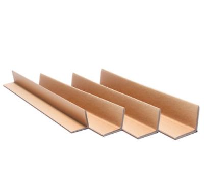 China Eco-Friendly Logistics Security Transportation Kraft Paper Corners Protector Cardboard Protection Corner Guards Furniture for sale