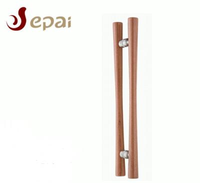 Cina China Europe beech /ladder type wood supply back to door handle for hotel in vendita