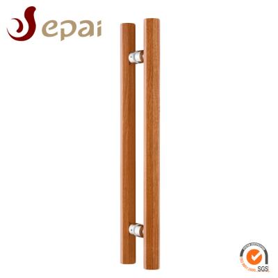 China Long external solid wood special pull /smooth /bench entrance door pull handle for sale