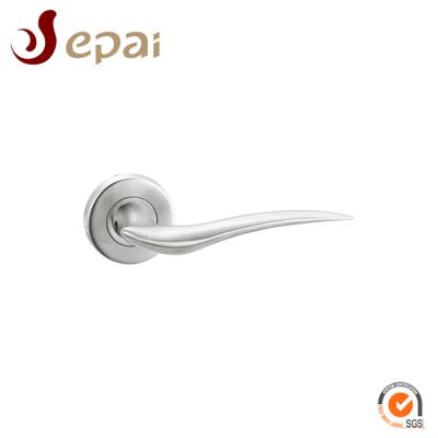 China modern stainless steel door lever handles for interior bedroom door for sale